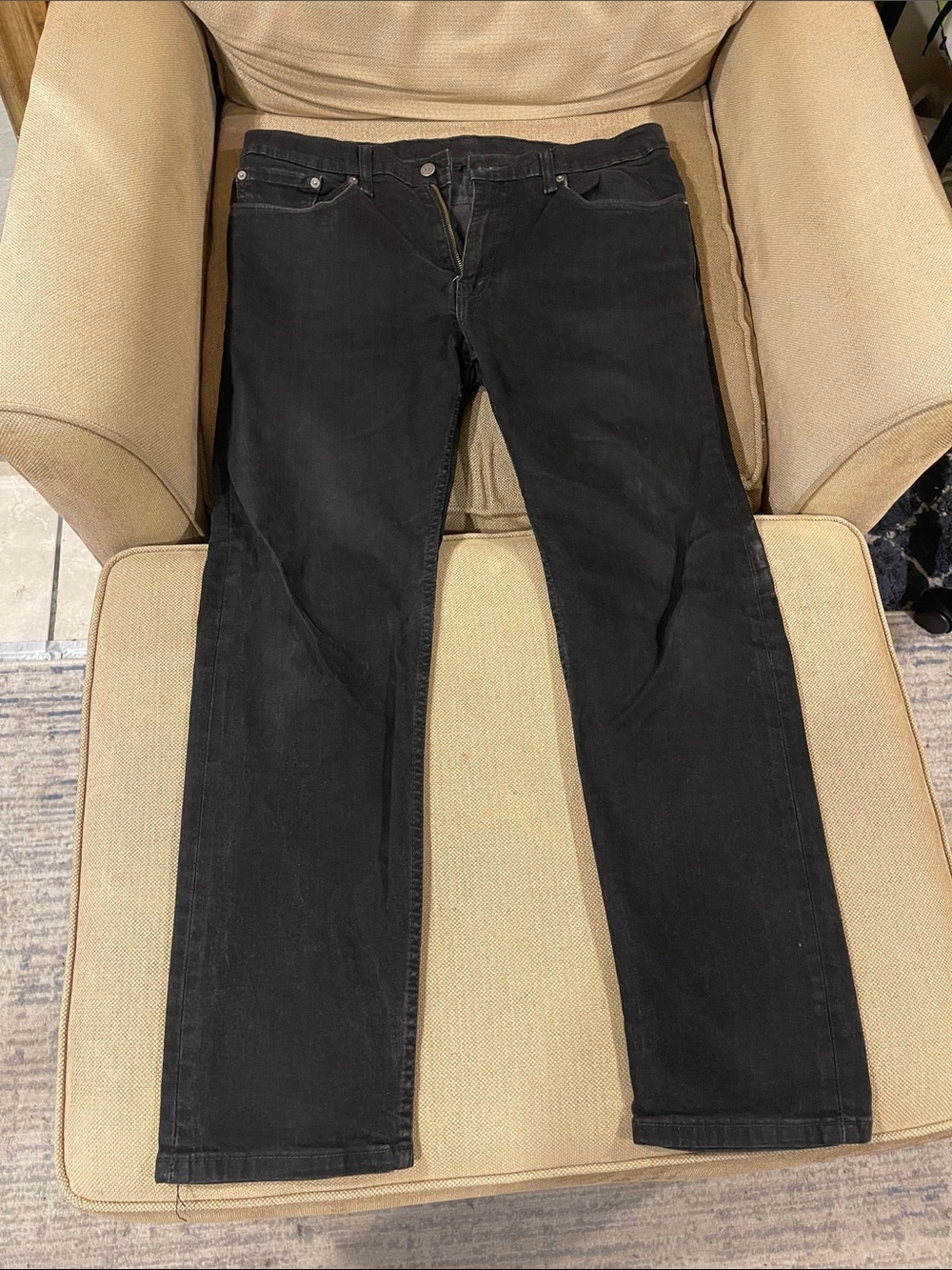 Levi's Men's Black Straight Jeans 36/32